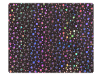 322 Black Iridescent Diamond Velvet